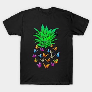 Butterfly Pineapple T-Shirt